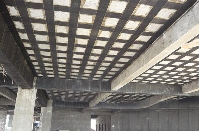 永泰碳纤维布楼板加固施工